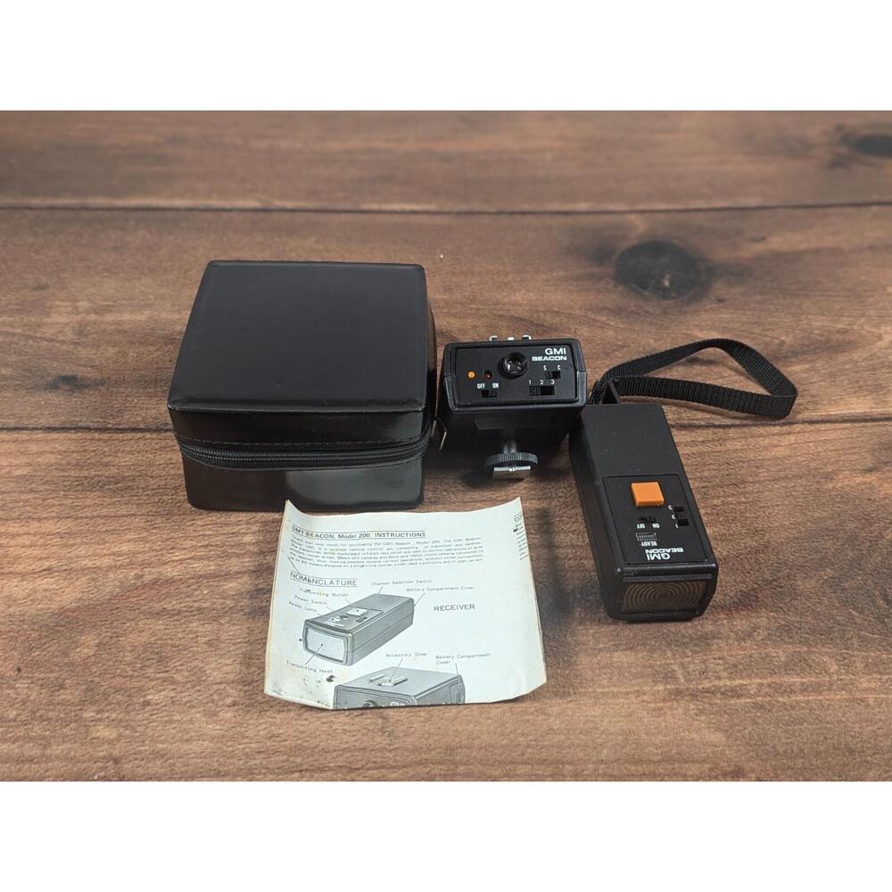 Unused‎ GM1 Beacon 200 Wireless Infrared Remote Control Transmitter And Receiver